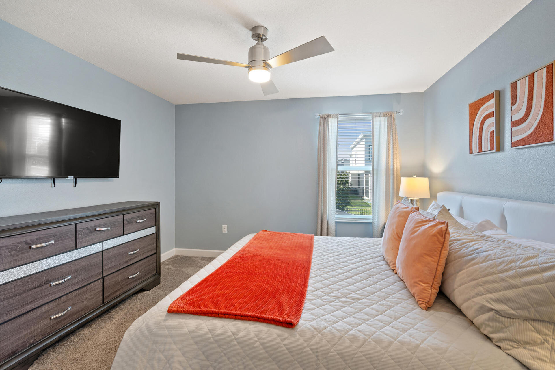 King Bedroom 6 50" Roku TV