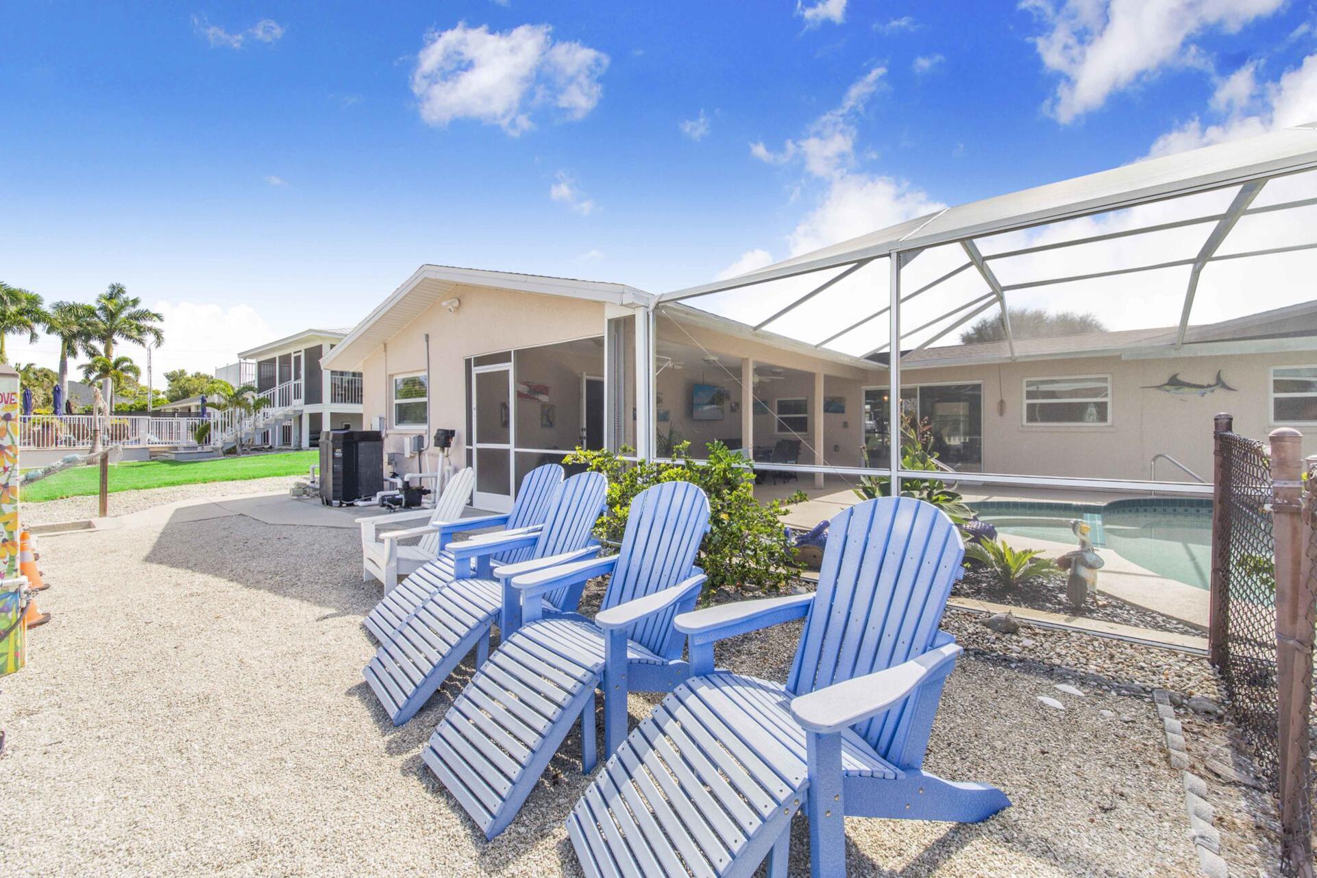 Two large docks. Docks include BBQ grill and fish cleaning station. Dock 1: 22' x 6'. Dock 2: 47' x 4' (boat lift not for use)
