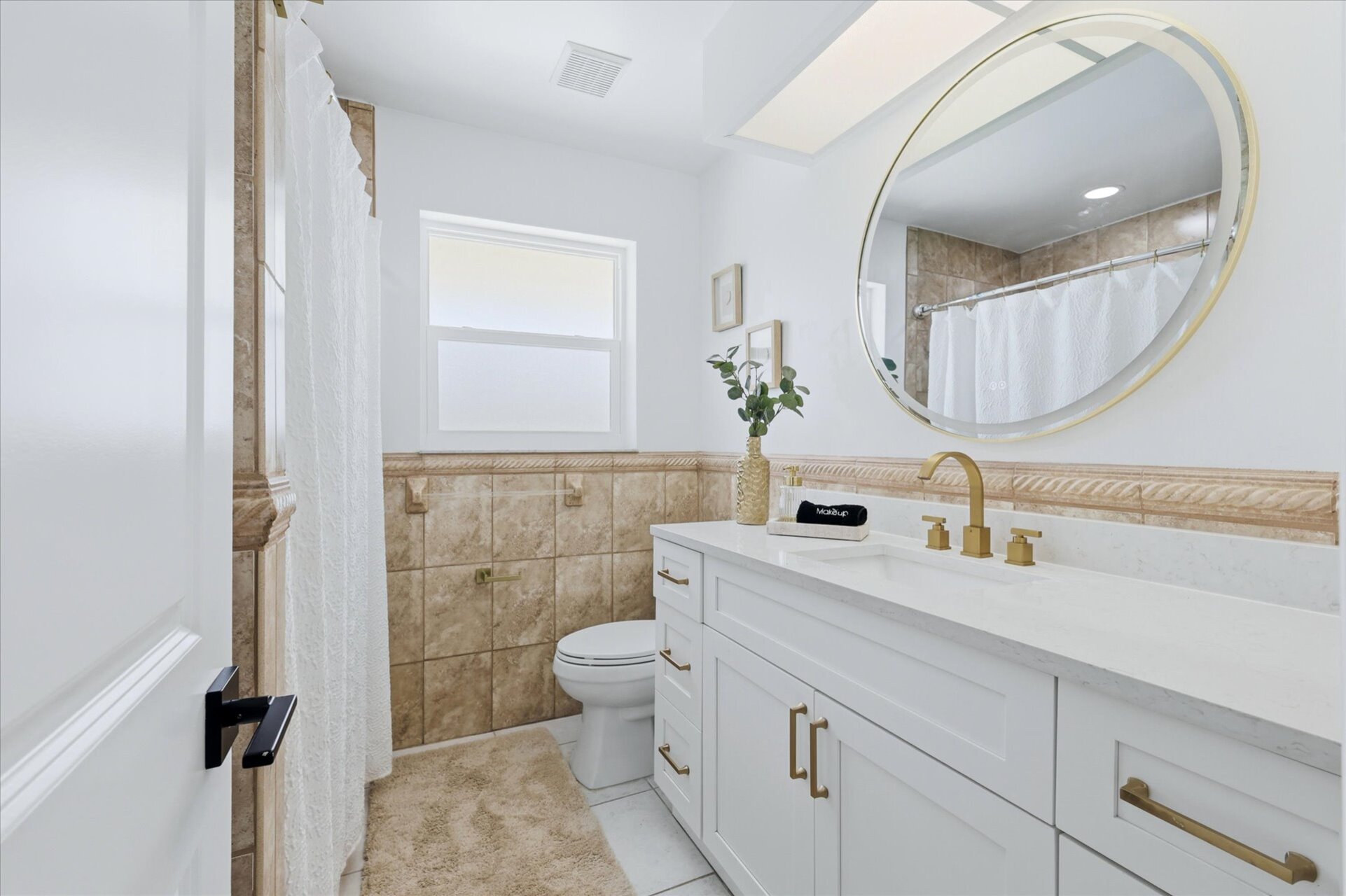 Primary attached bathroom