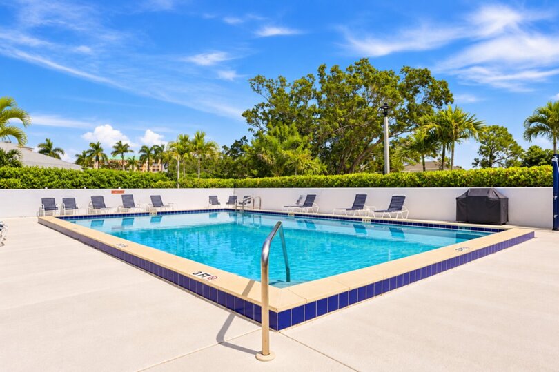 Heated community pool