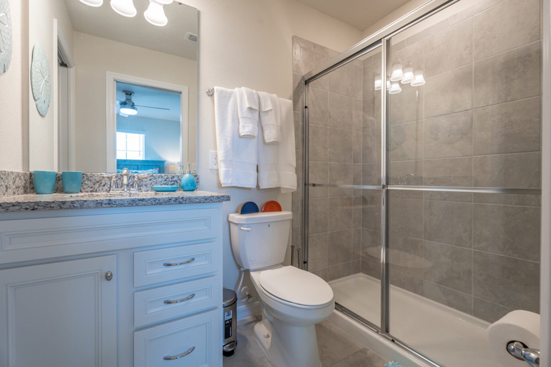 King Suite Bathroom 4 Upstairs Shower