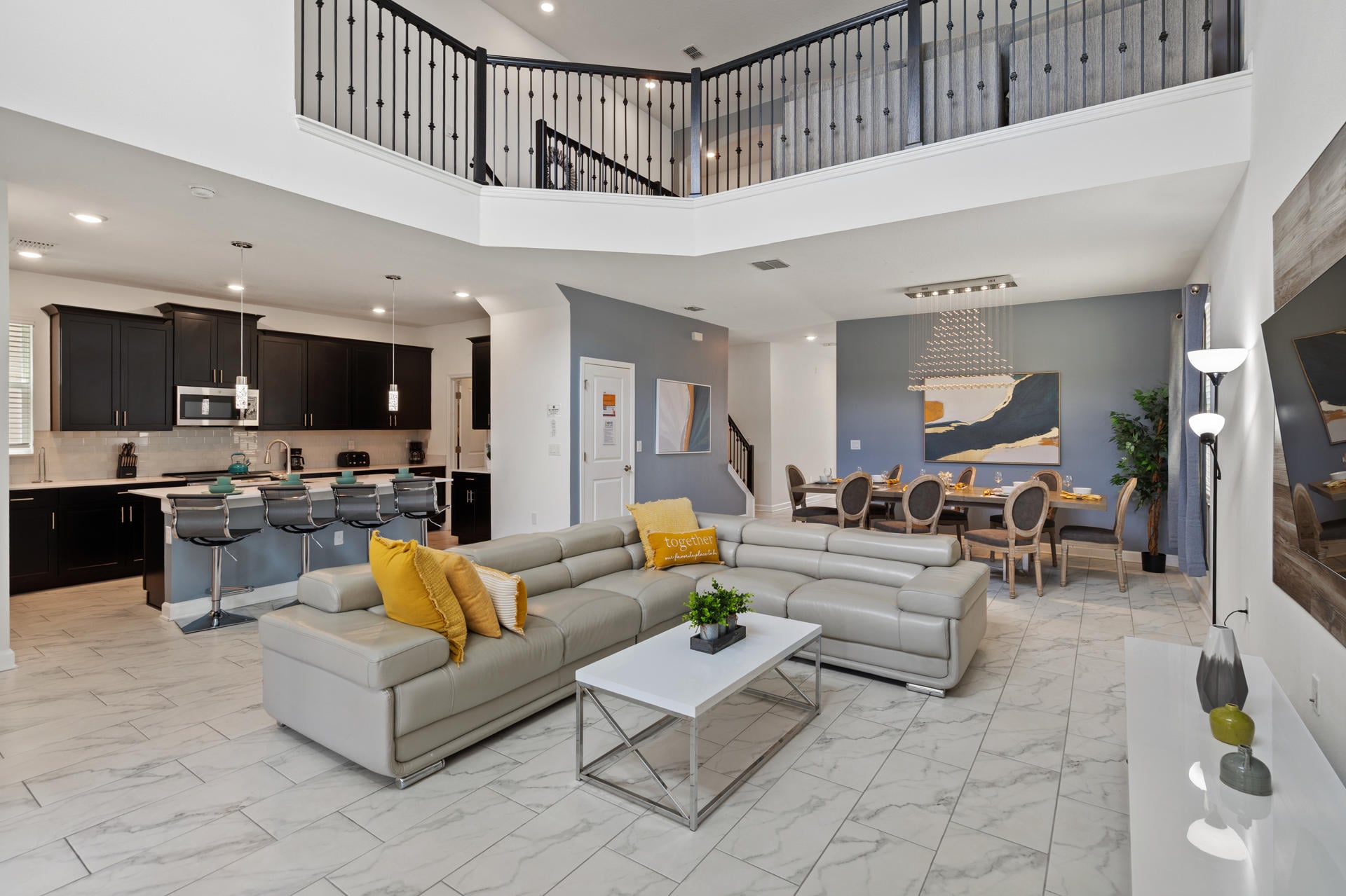 Living/Kitchen/Dining/Loft