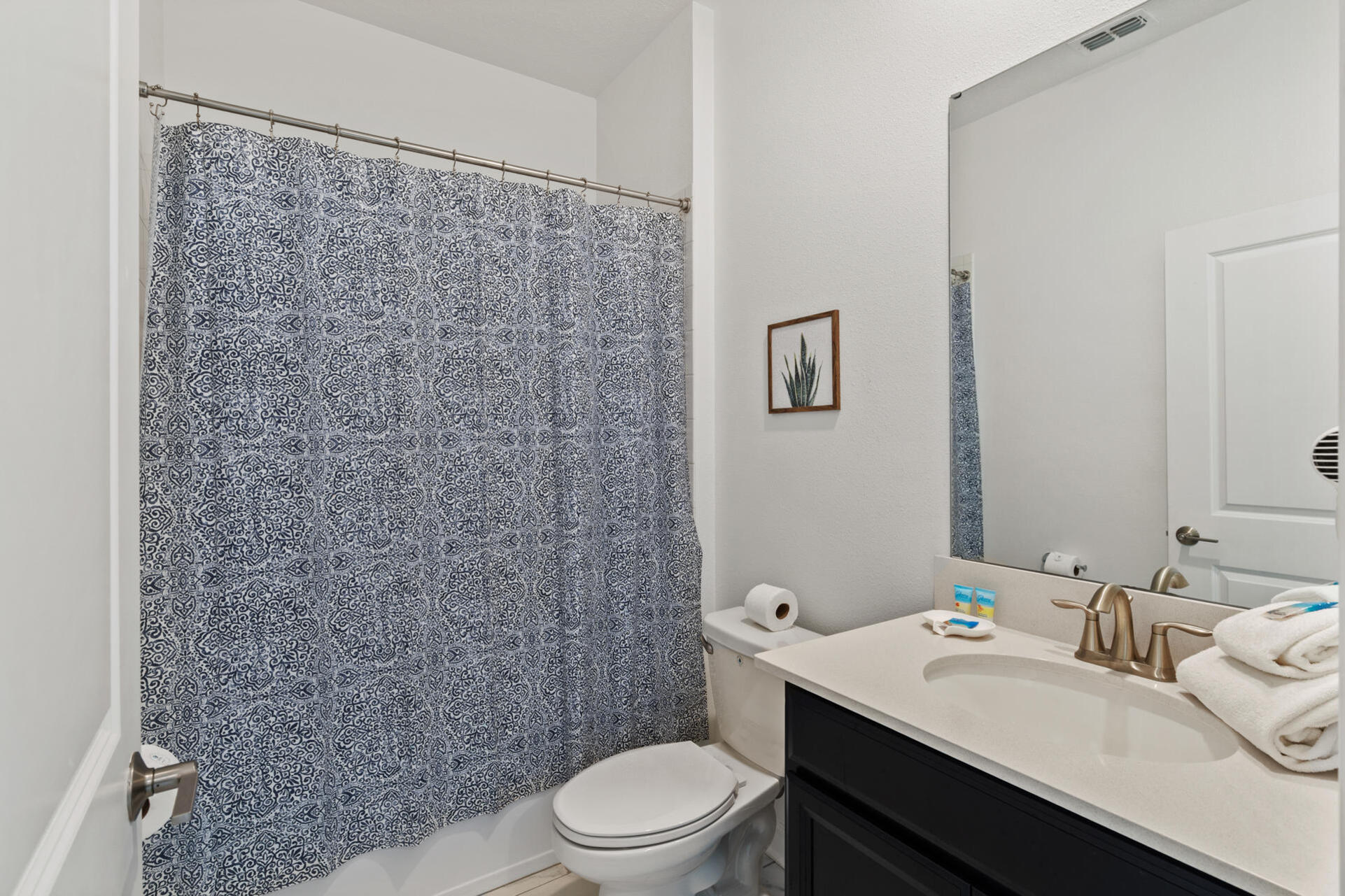Hall Bathroom 3 Downstairs
Tub/Shower Combo