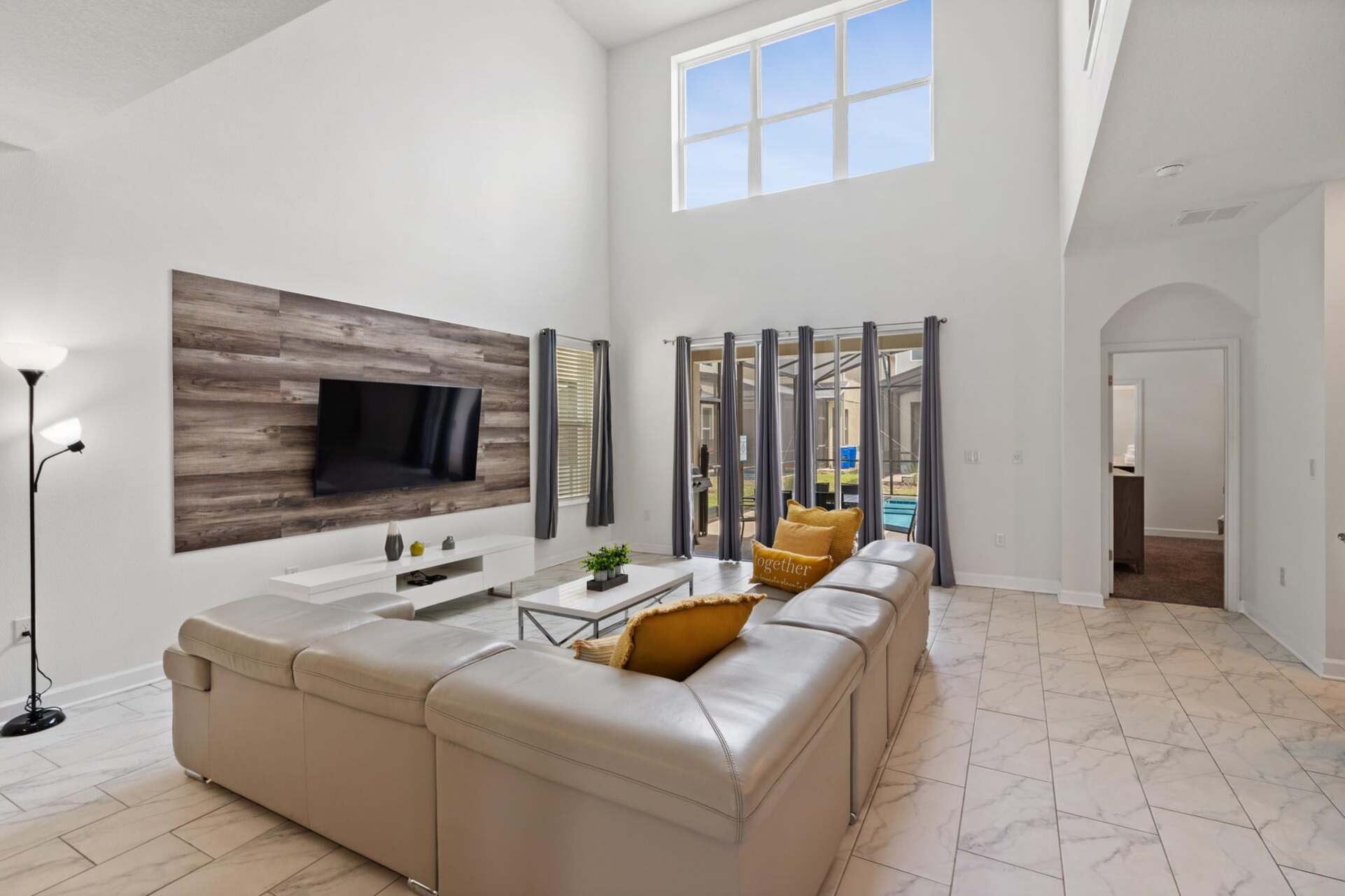 Living Room 65" Smart TV