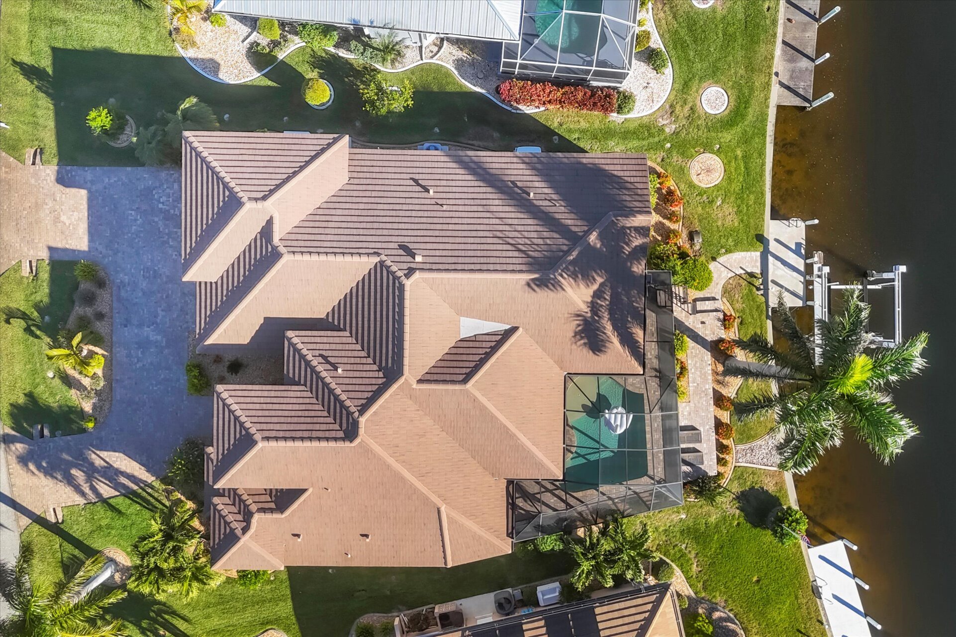 Gorgeous 4 bedroom, 3 bathroom waterfront home with private pool in Punta Gorda, FL