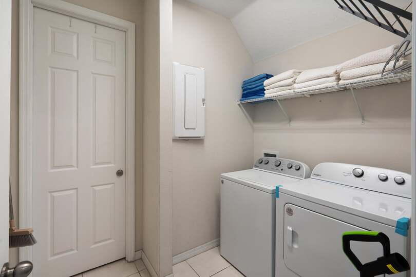 Laundry Downstairs